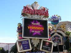 Светодиодный экран казино в Лас-Вегасе