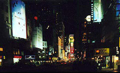 Электронные табло на Бродвее, New York